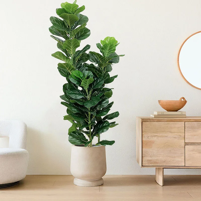 Pianta Artificiale di Ficus Ly - Ficus Lyrata Tree recensione e prezzo
